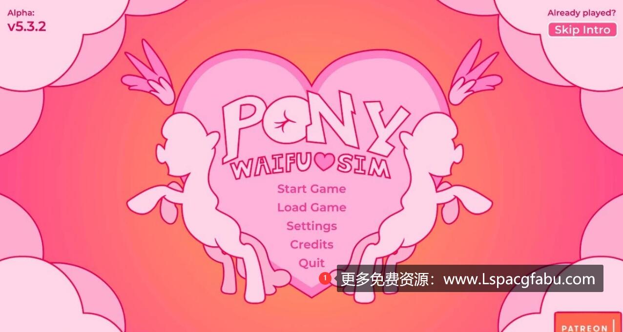 [双端] 【SD/2D/SLG/中文】Pony Waifu Sim 双端官方中文版【18G】