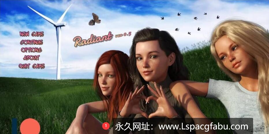 [双端] [欧美SLG/汉化] 容光焕发 风华正茂 光芒四射 Radiant v0.52 汉化版 [1.5G]