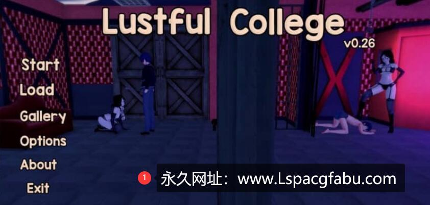 [双端]【欧美SLG/汉化/动态】欲望学院 淫荡学院 Lustful College v0.26 汉化版【3.2G】