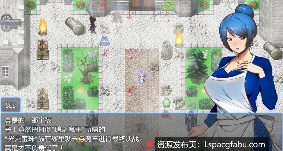 [电脑] 【PC/2D/RPG/汉化】勇者的母亲,在路上被魔王城的触手和盗贼O AI汉化版【480M】